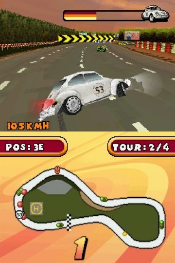 Immagine -3 del gioco Herbie Rescue Rally per Nintendo DS