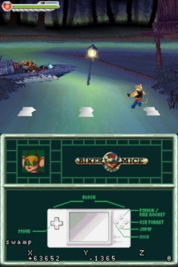 Immagine -3 del gioco Biker Mice from Mars per Nintendo DS