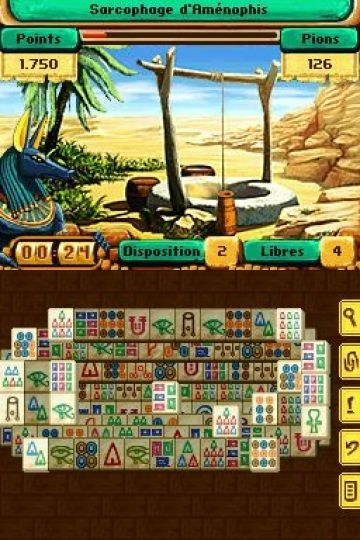 Immagine -8 del gioco Mahjong Mysteries - Ancient Egypt per Nintendo DS