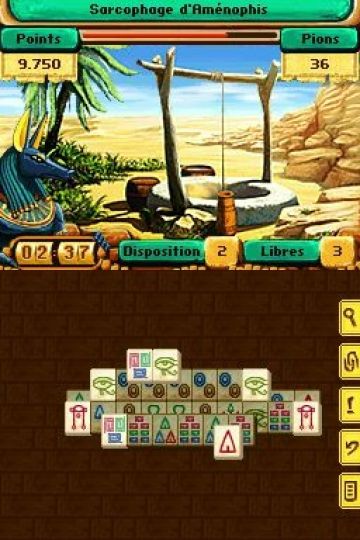 Immagine -7 del gioco Mahjong Mysteries - Ancient Egypt per Nintendo DS