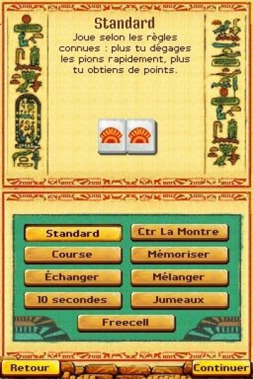 Immagine -11 del gioco Mahjong Mysteries - Ancient Egypt per Nintendo DS