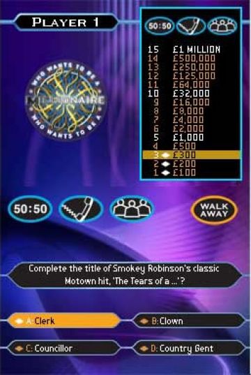 Immagine -2 del gioco Chi vuol essere Milionario? per Nintendo DS