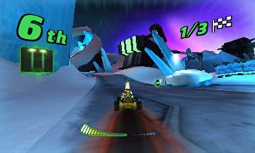 Immagine -1 del gioco Ben 10: Galactic Racing per Nintendo 3DS