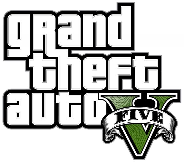 Logo del gioco Grand Theft Auto V - GTA 5 per Xbox One